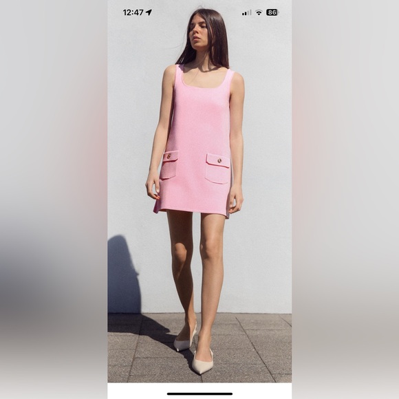 Zara Knit Mini Dress - Picture 4 of 7